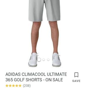Adidas Climacool GOLF SHORTS